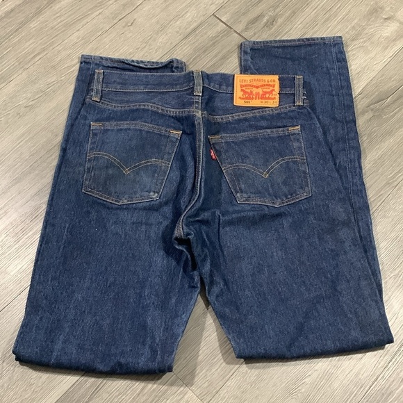 Levi’s 501 Rigid Medium Wash Jeans size 30 - Picture 3 of 10